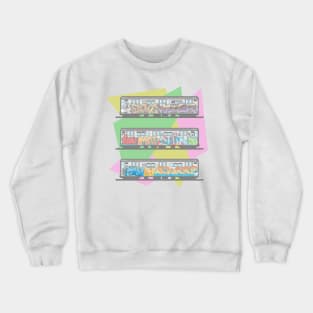 New York Subway System Crewneck Sweatshirt